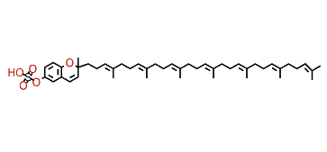 Sarcochromenol sulfate C